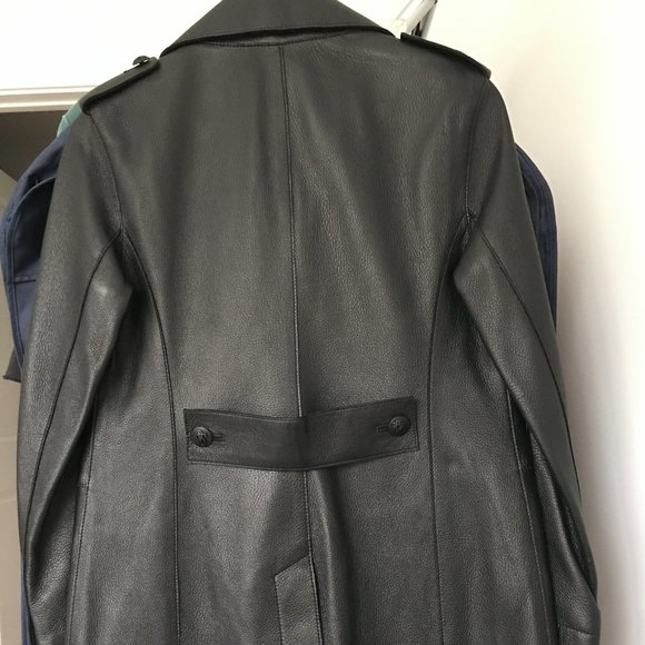 BNWT $1998 Tory Burch Leather Sargent Pepper Jacket size 6 - Picture 4 of 12